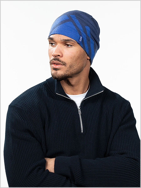 Peaktop beanie - Blue