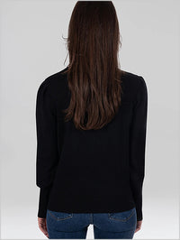 Penda 2 Merino pullover - black