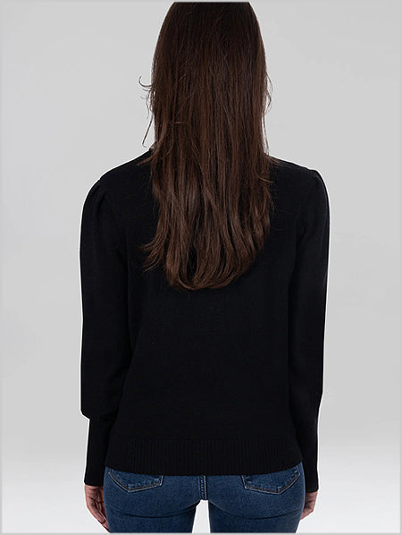 Penda 2 Merino pullover - black