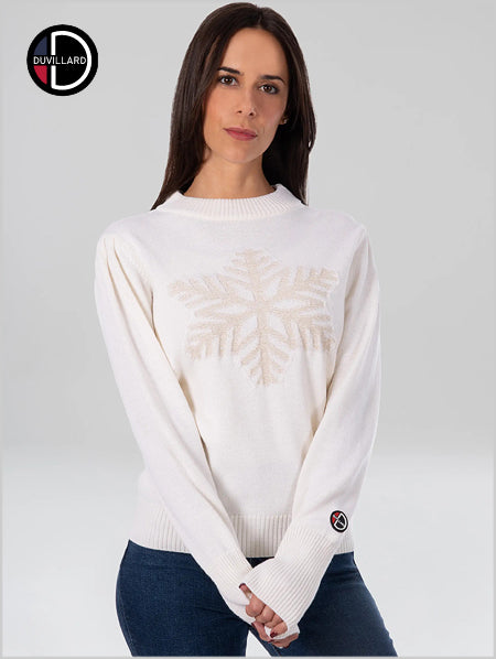Penda 2 Merino pullover - white