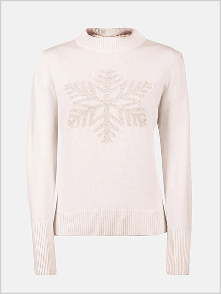 Penda 2 Merino pullover - white