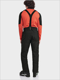 Pine mens ski pants SHORT - Black
