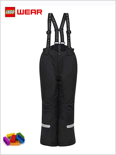 Platon 708 - LEGO® Wear Tec snow pant - Black (ages 7 - 12)