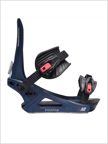 Program Snowboard Bindings - Deep blue