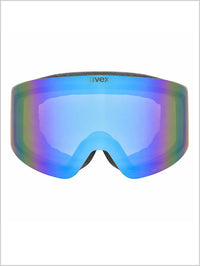 Provoqe FM goggles - Black, Mirror Blue lens