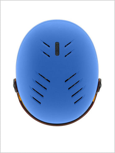 Rocket Jr Visor helmet - blue matt (mirror blue lens)