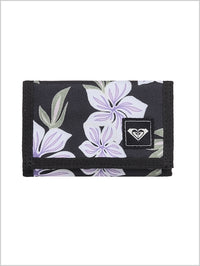 Small beach - wallet for women - Anthracite Pacific