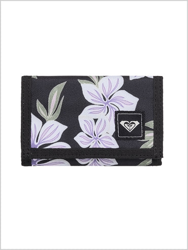 Small beach - wallet for women - Anthracite Pacific