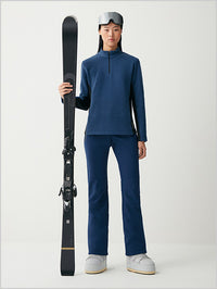 Women's fitted softshell pant - Airforce blue (UK 8 only)