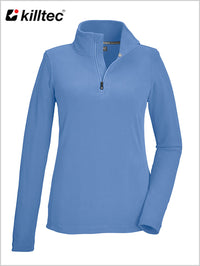 Womens SU collar fleece - Pale blue (sizes 14-24)