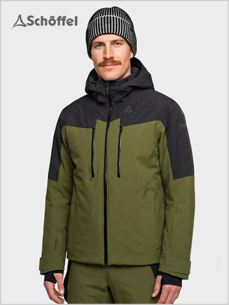 Safuna men's ski jacket - Avocado Branch