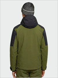 Safuna men's ski jacket - Avocado Branch