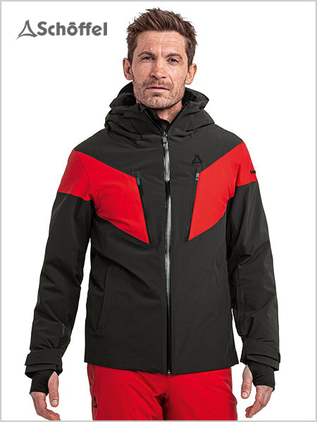 Safuna men's ski jacket - Black