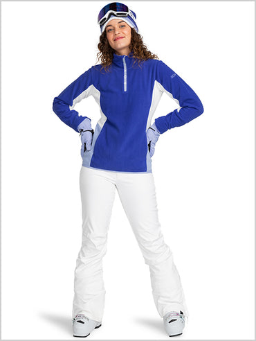 Sayna half zip fleece - Bluing