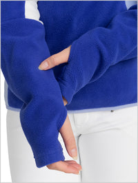 Sayna half zip fleece - Bluing