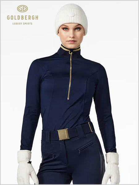 Serena ski pully - French Blue