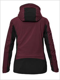Slim line ski jacket - Plum (size 16)