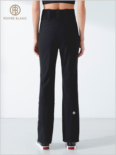 Glory softshell ski pants SHORT - Black