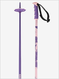 Salomon Steep ski poles - purple pink