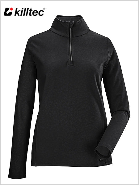 Powerstretch ski top - Black (sizes 16-24)