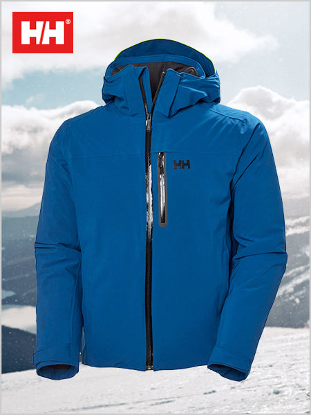 Snow jacket men - blue ski jacket