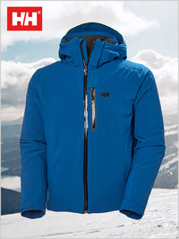 Snow jacket men - blue ski jacket