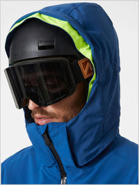 Snow jacket men - blue ski jacket