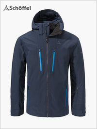 Tanunalpe men's ski jacket - Navy Blazer/shift blue