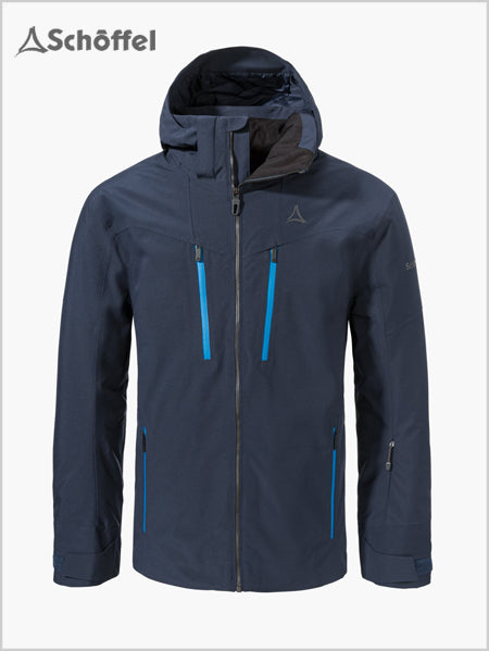 Tanunalpe men's ski jacket - Navy Blazer/shift blue