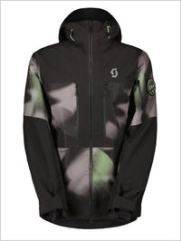 Vertic Ripstop 3 Layer Jacket - Evening greyprint / Black