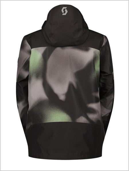 Vertic Ripstop 3 Layer Jacket - Evening greyprint / Black
