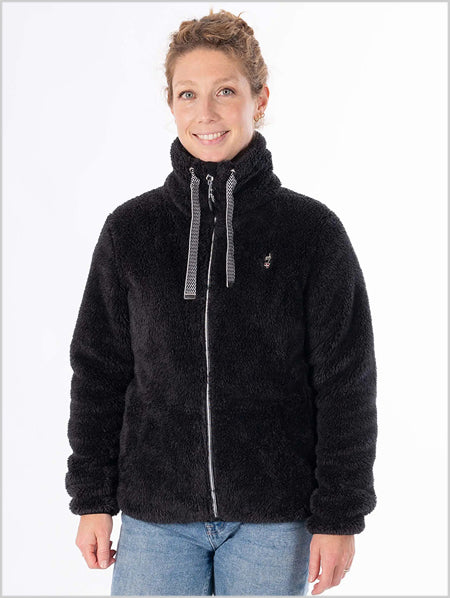Visha Fleece Jacket - Black