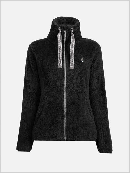 Visha Fleece Jacket - Black