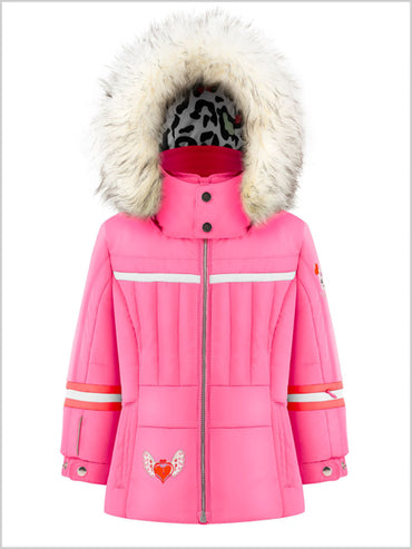 Girls Harriett ski jacket - Glory pink