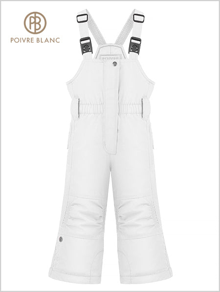 Jade ski salopette - White (ages 4-7)