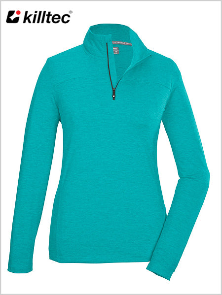 Womens stretch ski top - Aqua (sizes 8-16)