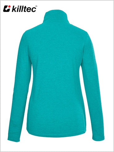 Womens stretch ski top - Aqua (sizes 8-16)