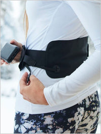 Warmlink belt - True Black