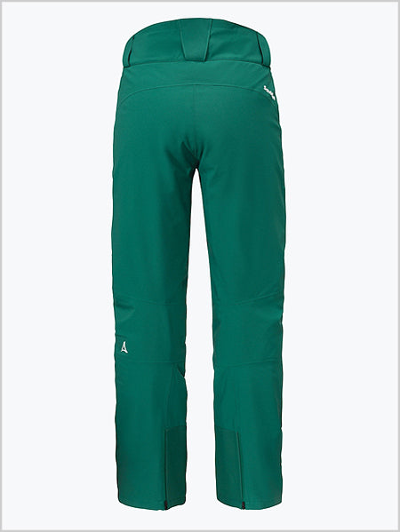 Weissach womens ski pants - Psychotropical Green