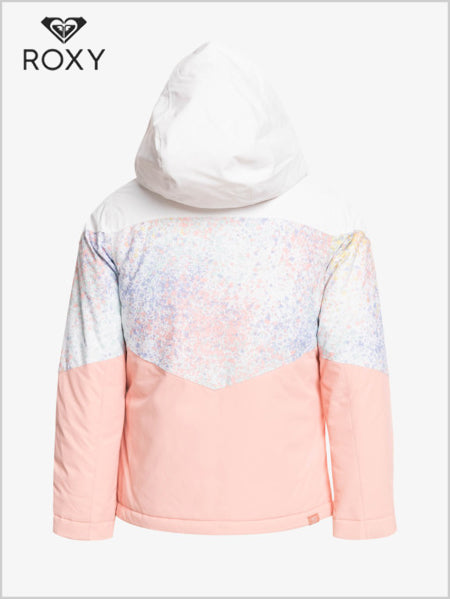 Whist Girl Jacket - Bright white splash