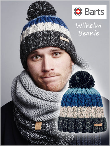 Barts Wilhelm beanie - Charcoal