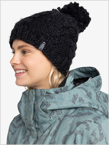 Winter Beanie - True Black