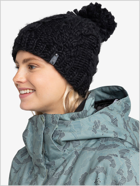 Winter Beanie - True Black