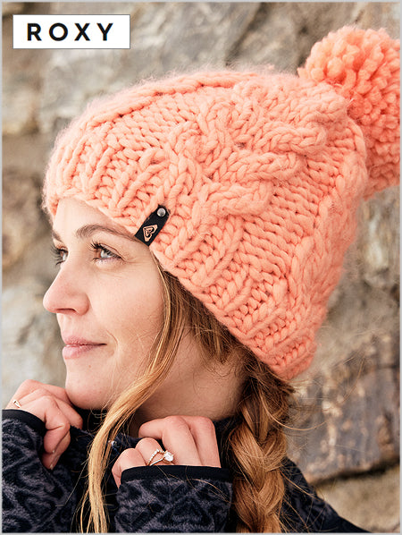Winter Beanie - Peach Pink