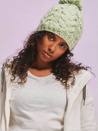 Roxy Winter beanie - Cameo Green