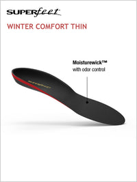 Superfeet Winter Support Thin insole (low - mid)