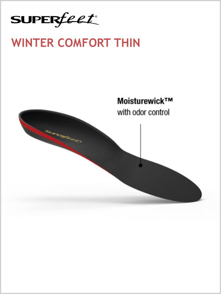 Superfeet Winter Support Thin insole (low - mid)