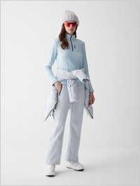 Colmar womens half zip sweatshirt - Angelic blue