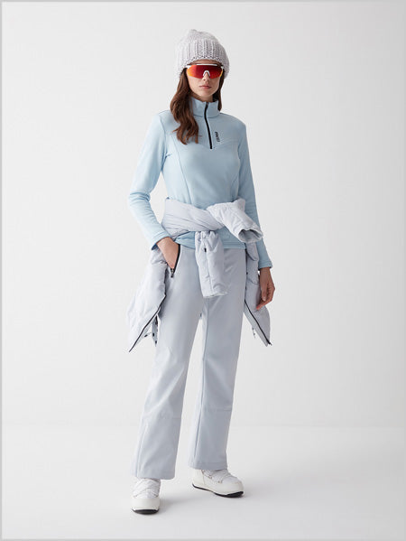 Colmar womens half zip sweatshirt - Angelic blue
