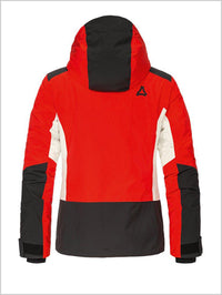 Zandwel womens ski jacket - Scarlet Red